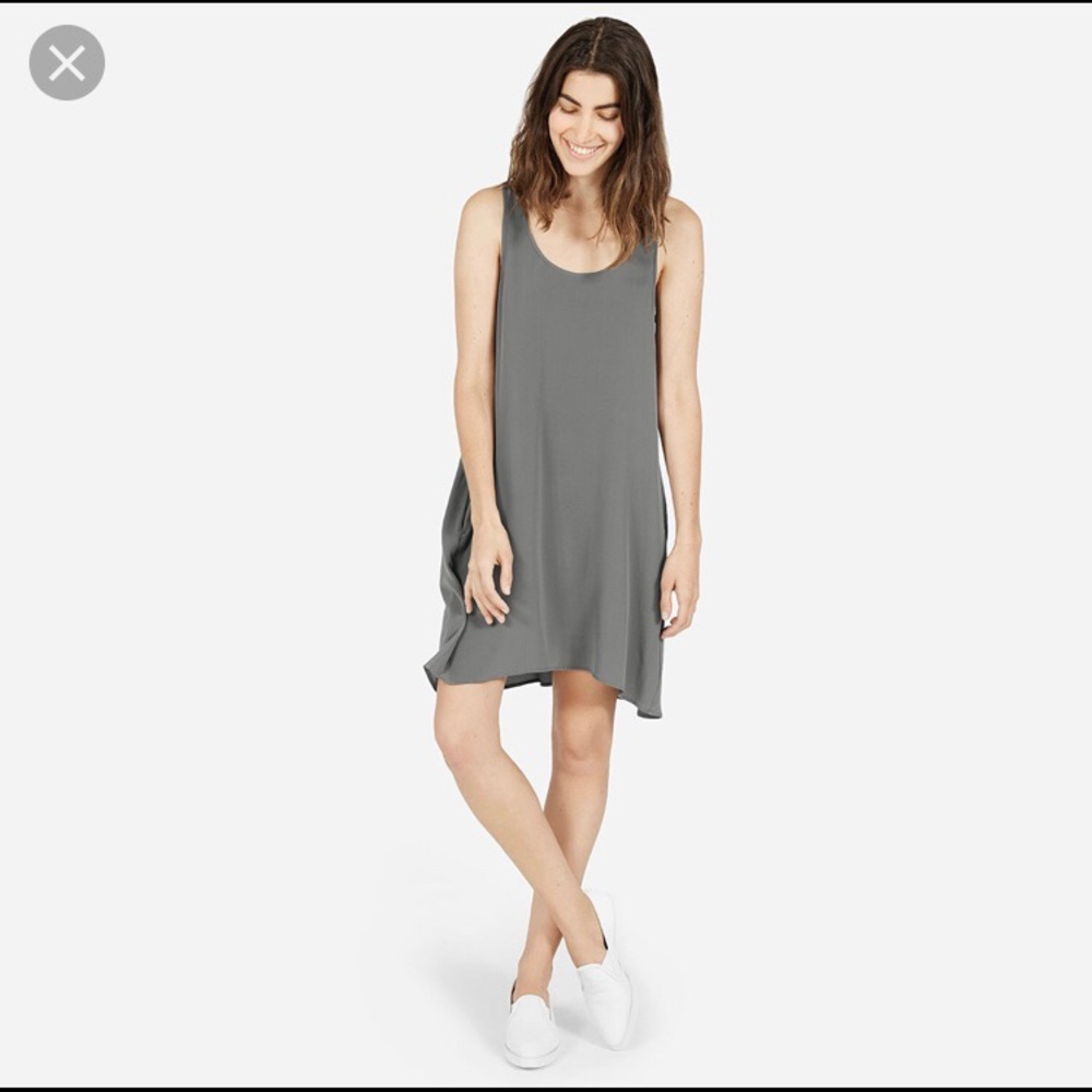 EVERLANE SILK TANK DRESS